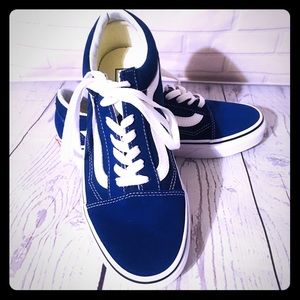 Vans Old School Dodgers Blue/White. Woman’s Size 7